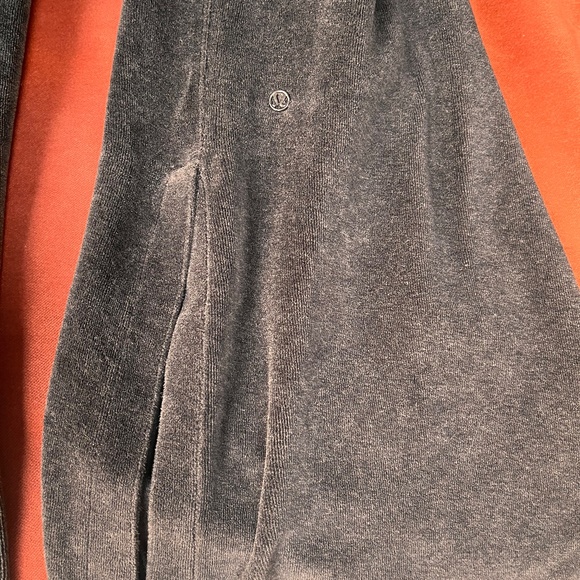 LULULEMON morning restore velour wide leg pant - Picture 3 of 3